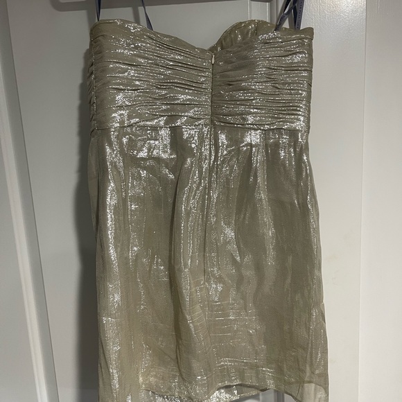 Vera Wang fold mini dress size 4 - Picture 2 of 4